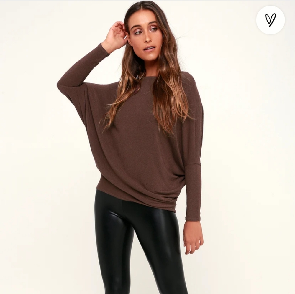 Lulus dolman sleeve sweater